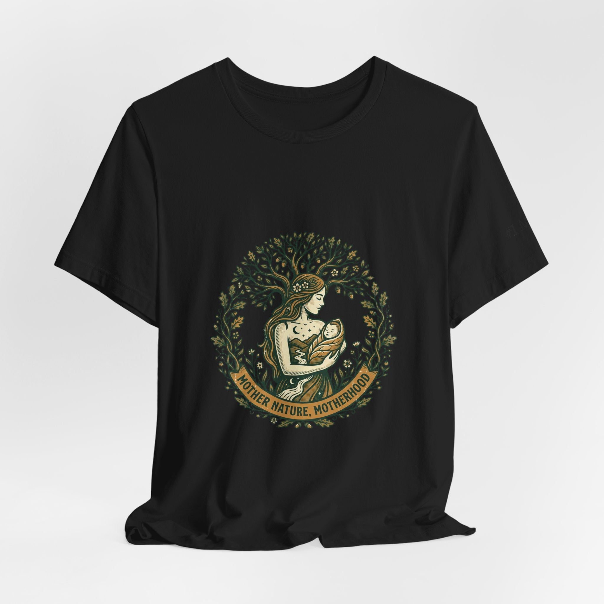 Mother & Child Illustration Tee | minimalist mom shirt, cool mom streetwear