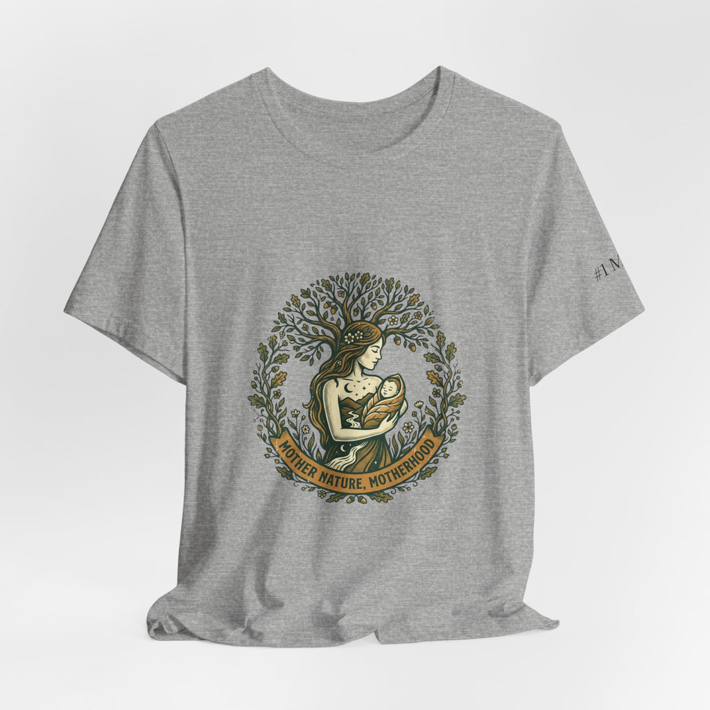 Mother & Child Illustration Tee | minimalist mom shirt, cool mom streetwear