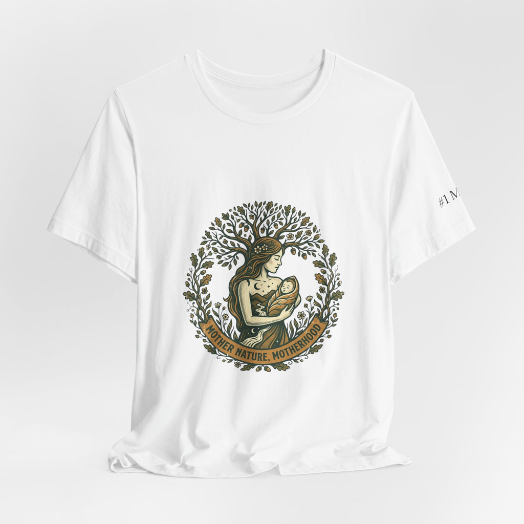 Mother & Child Illustration Tee | minimalist mom shirt, cool mom streetwear