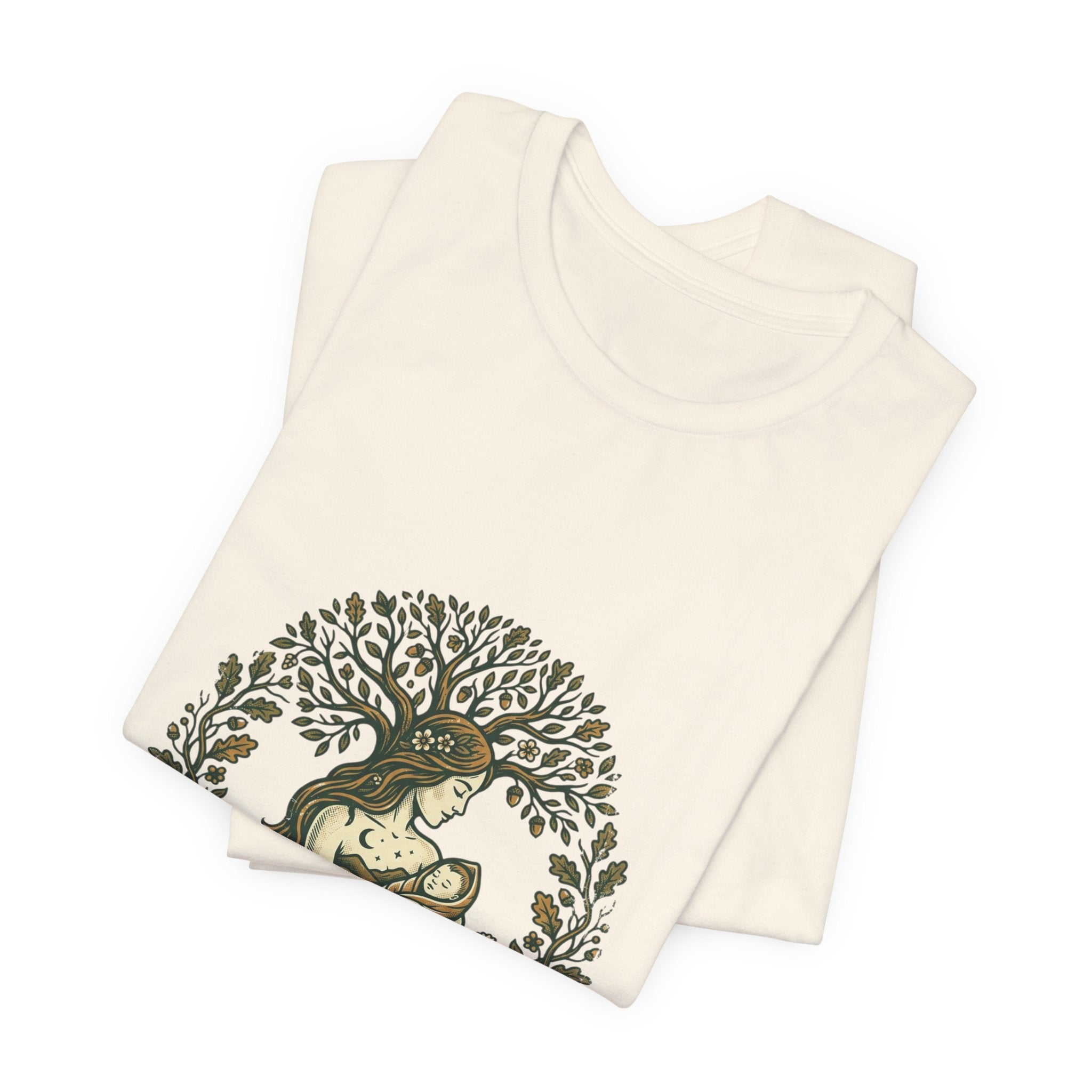 Mother & Child Illustration Tee | minimalist mom shirt, cool mom streetwear