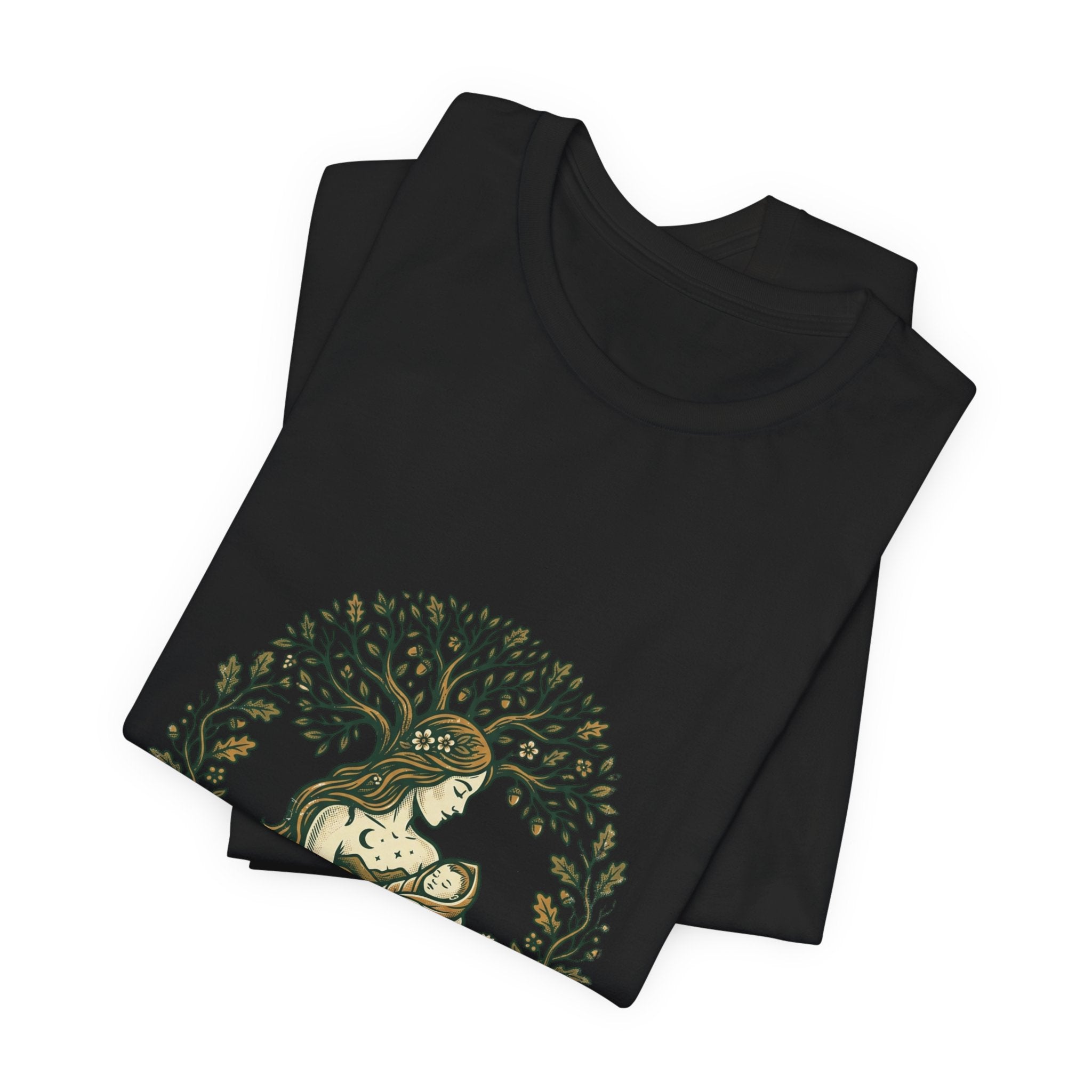 Mother & Child Illustration Tee | minimalist mom shirt, cool mom streetwear
