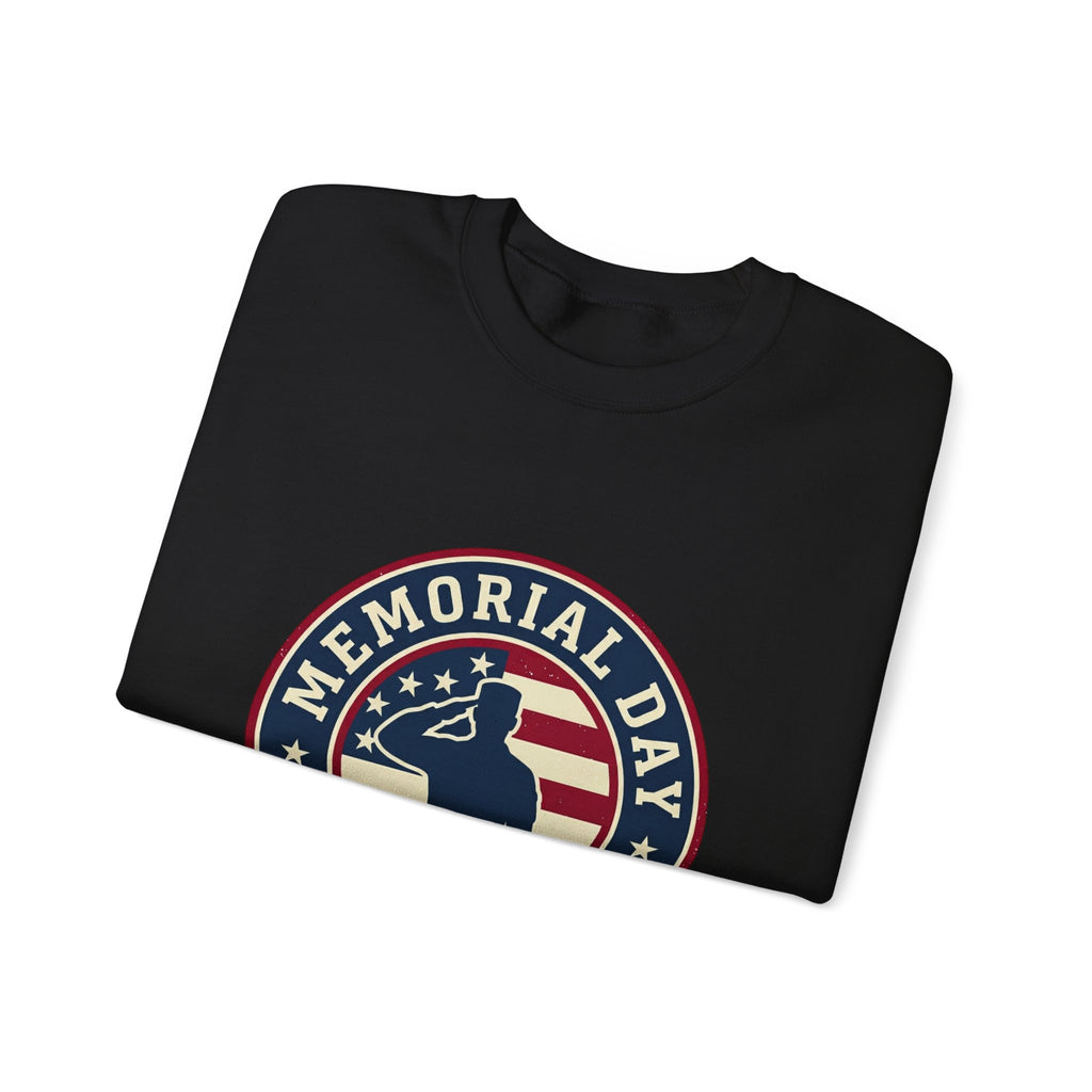 Memorial Day 1776–2026 Crewneck Sweatshirt | USA 250, patriotic vintage