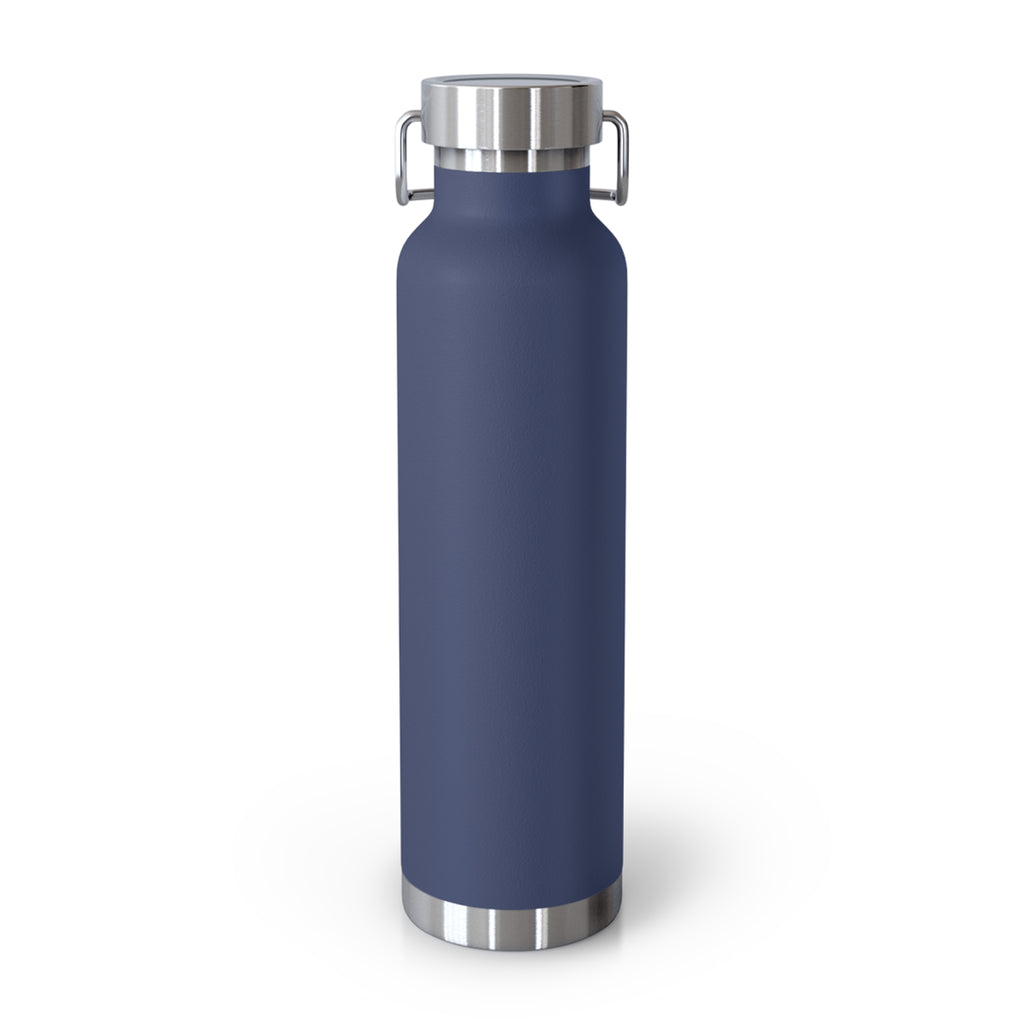 Progress, Not Perfection Copper Insulated Water Bottle — 22oz Motivational Bottle