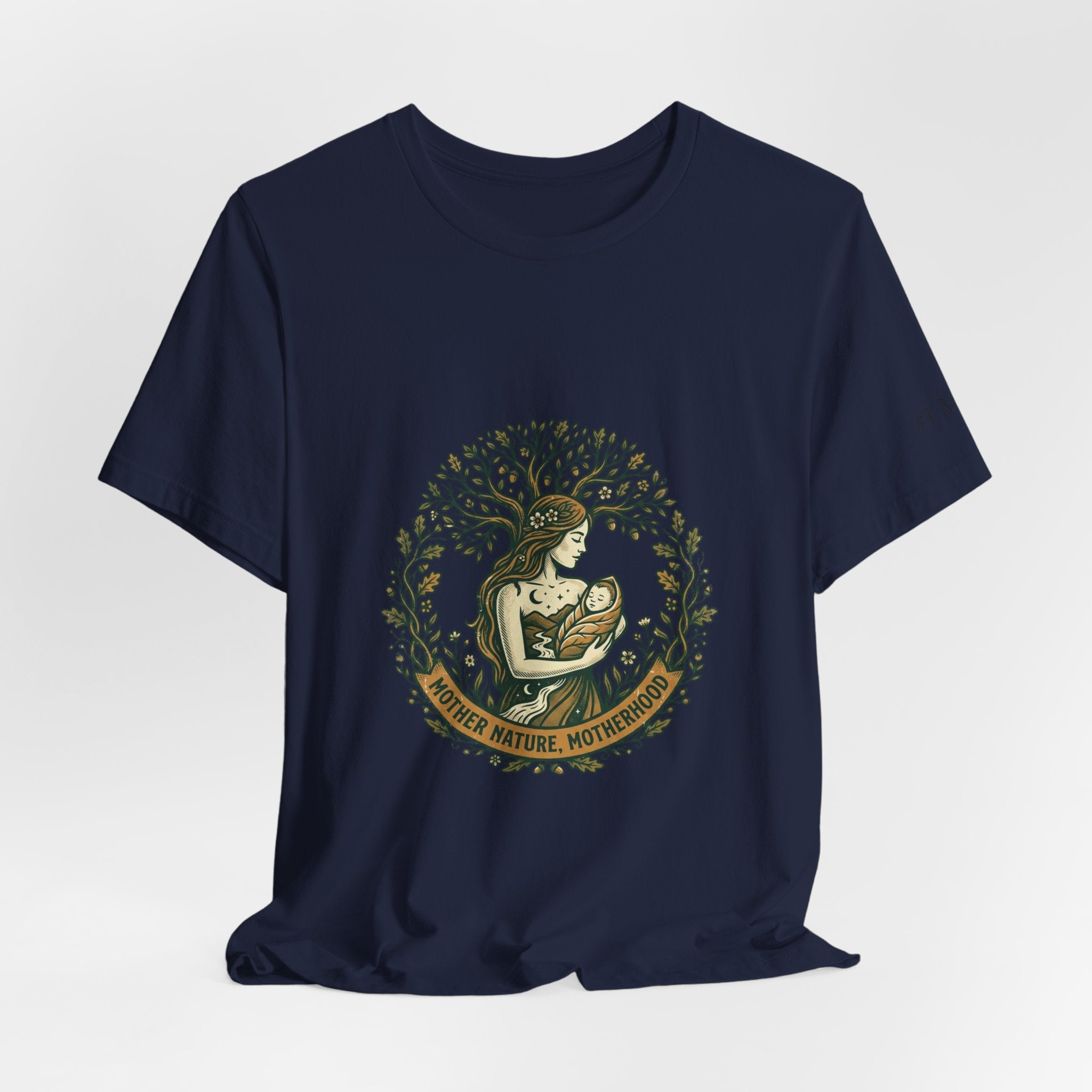 Mother & Child Illustration Tee | minimalist mom shirt, cool mom streetwear