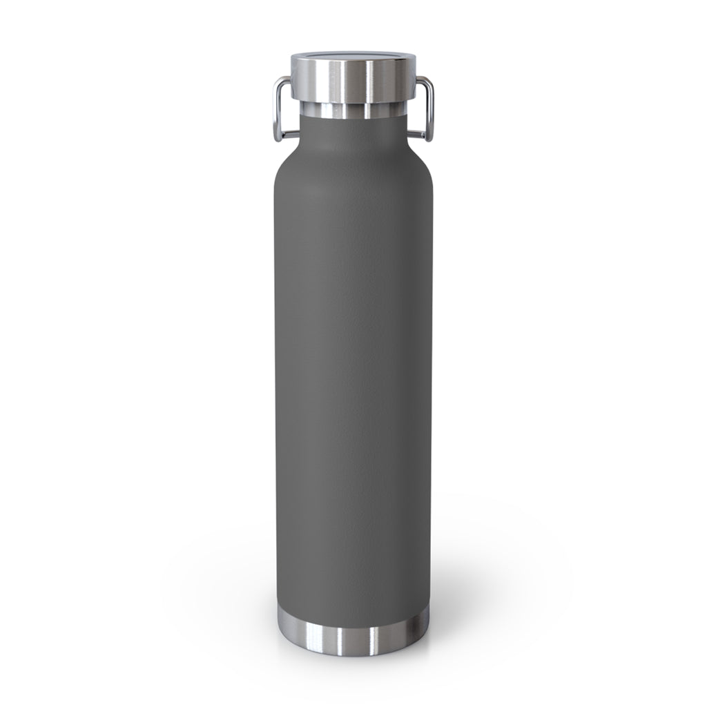 Progress, Not Perfection Copper Insulated Water Bottle — 22oz Motivational Bottle