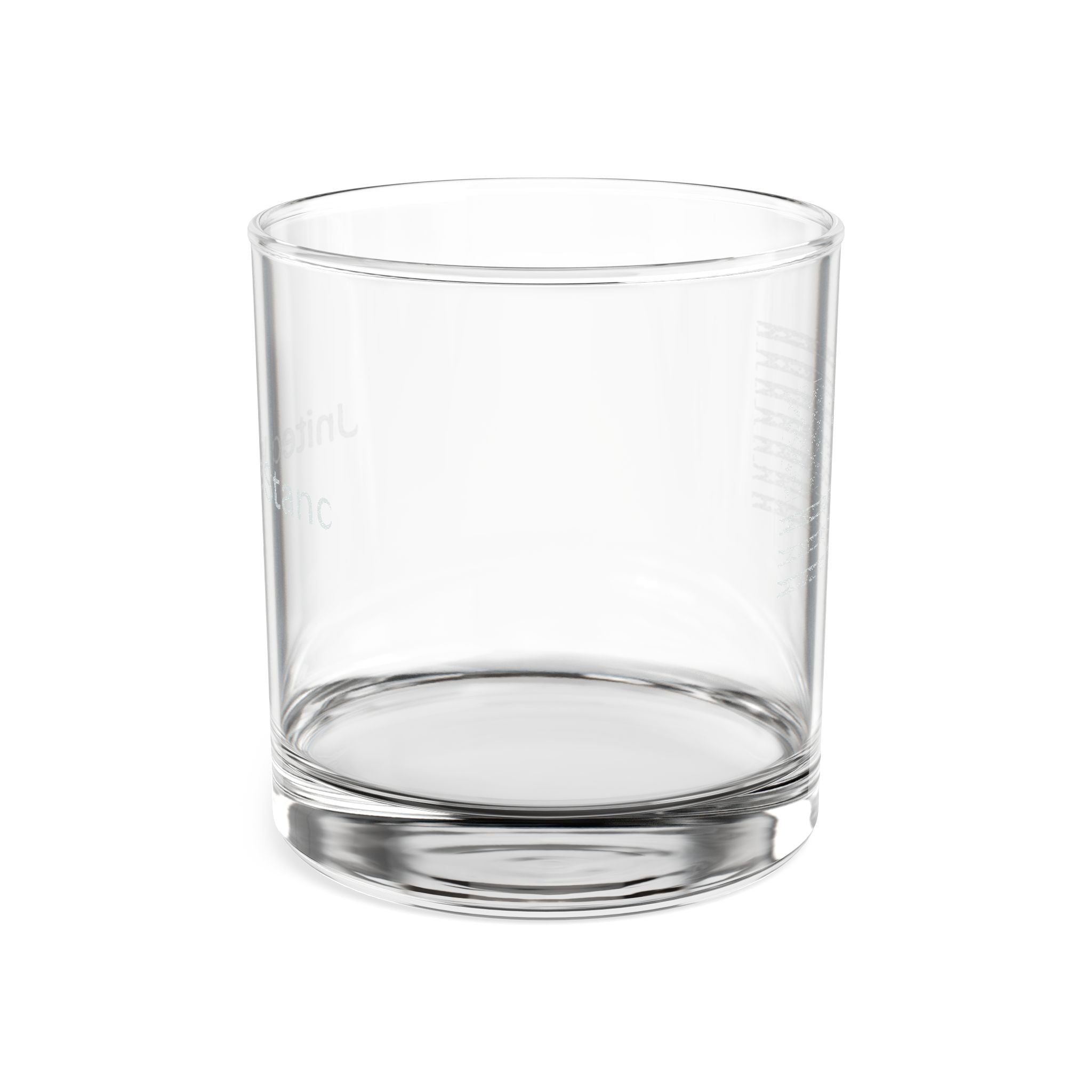 Engraved American Flag Whiskey Glass — 10.5 oz Rocks Glass