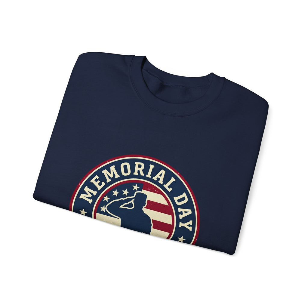 Memorial Day 1776–2026 Crewneck Sweatshirt | USA 250, patriotic vintage