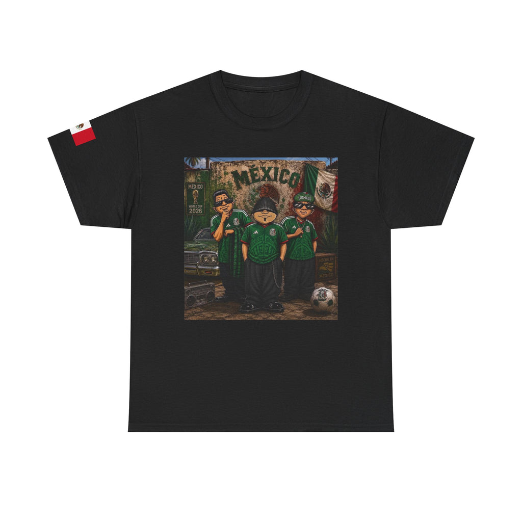 Mexico Soccer Graphic Tee — Vintage Team Pride T-Shirt