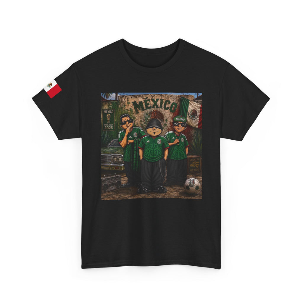Mexico Soccer Graphic Tee — Vintage Team Pride T-Shirt