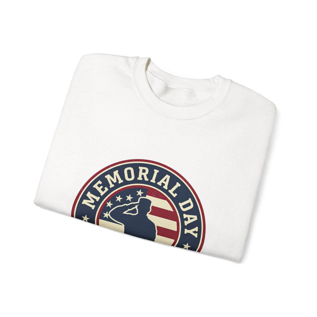 Memorial Day 1776–2026 Crewneck Sweatshirt | USA 250, patriotic vintage