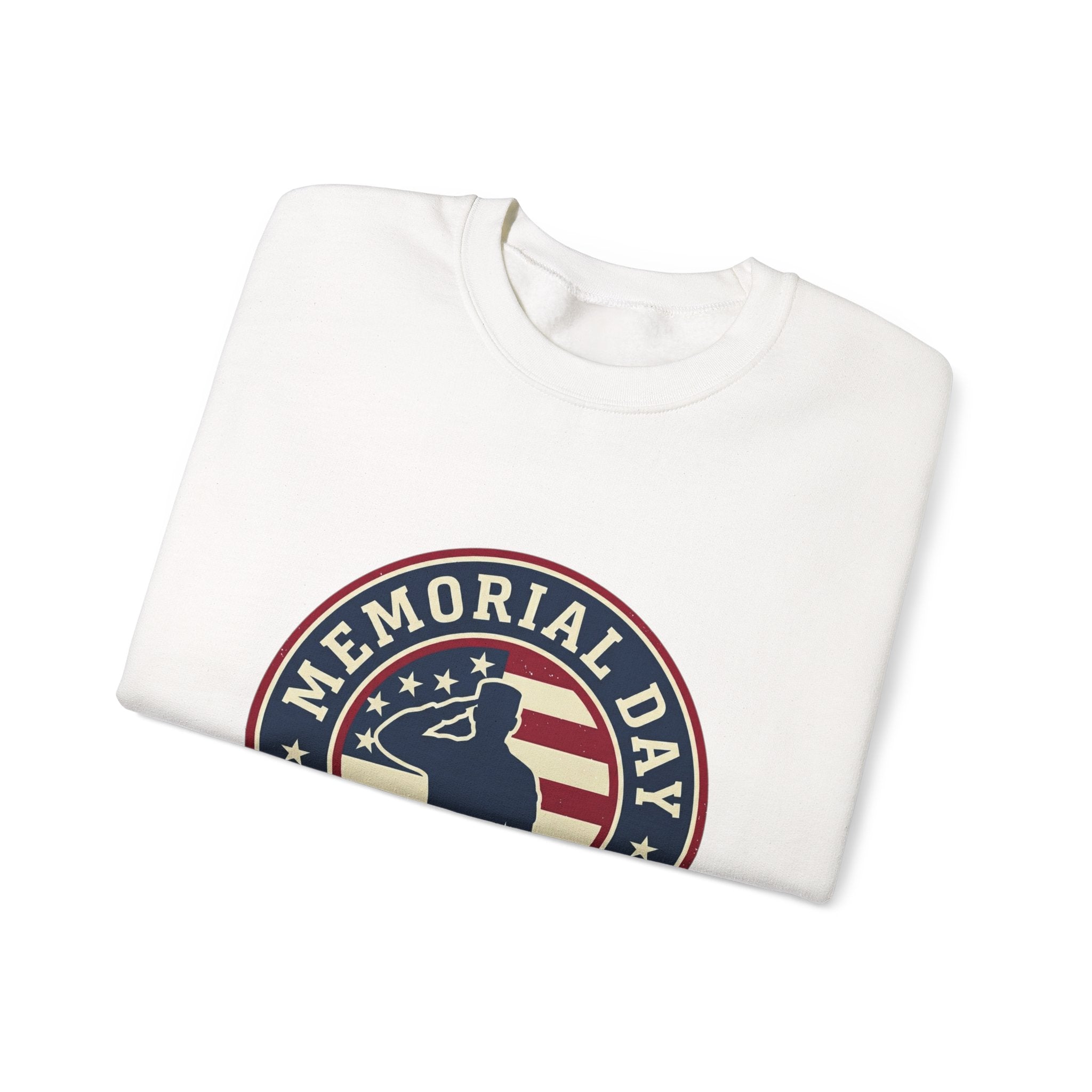 Memorial Day 1776–2026 Crewneck Sweatshirt | USA 250, patriotic vintage