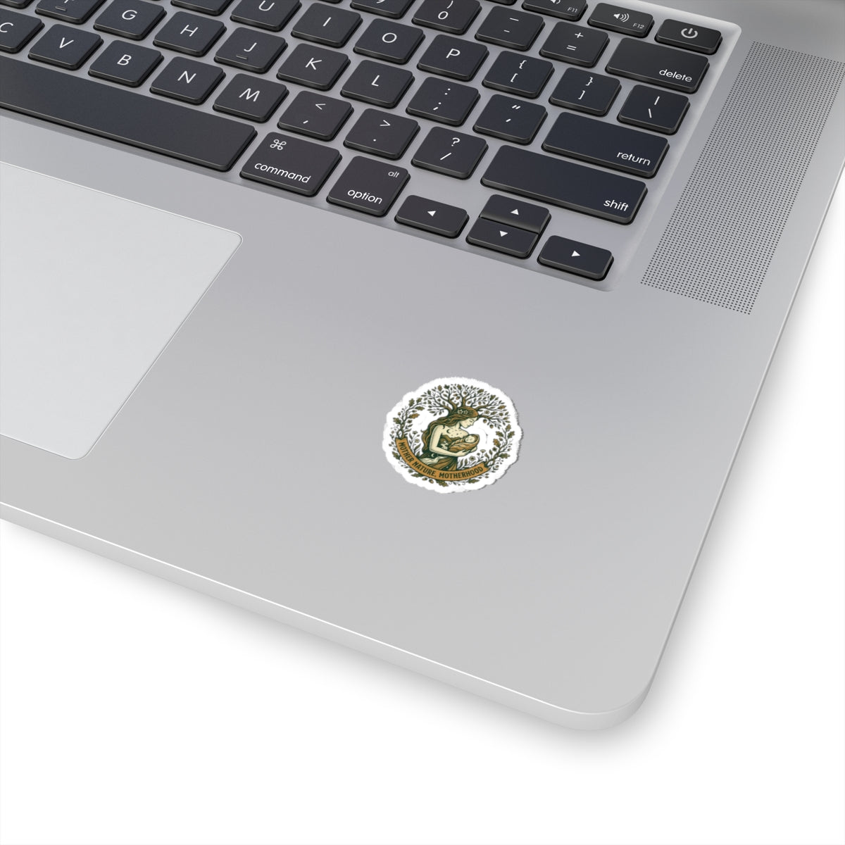 Mother Nature Motherhood Sticker | minimalist mom life, cool mom streetwear