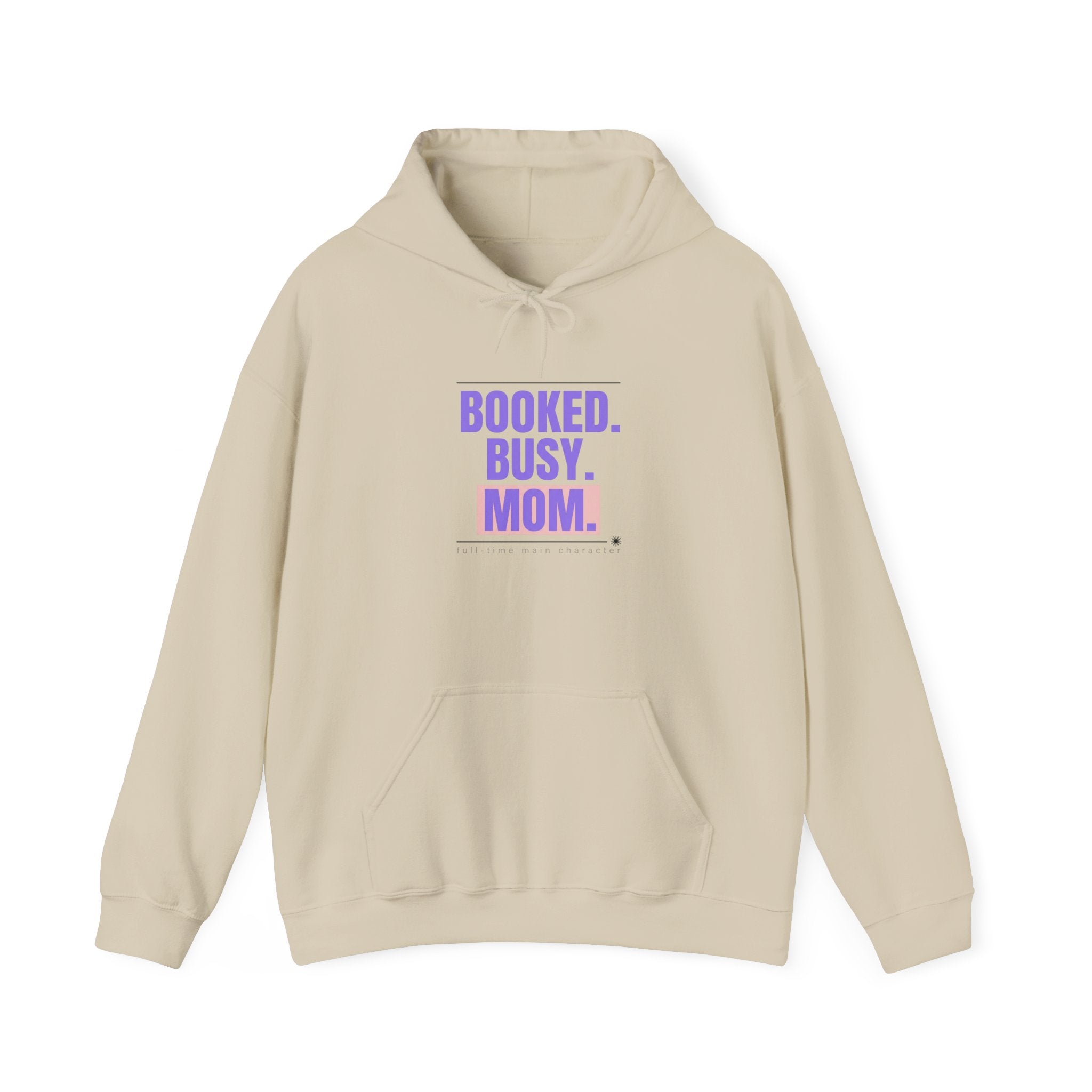 Booked. Busy. Mom. Hoodie | minimalist mom life, streetwear mom