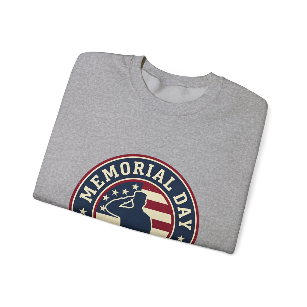 Memorial Day 1776–2026 Crewneck Sweatshirt | USA 250, patriotic vintage