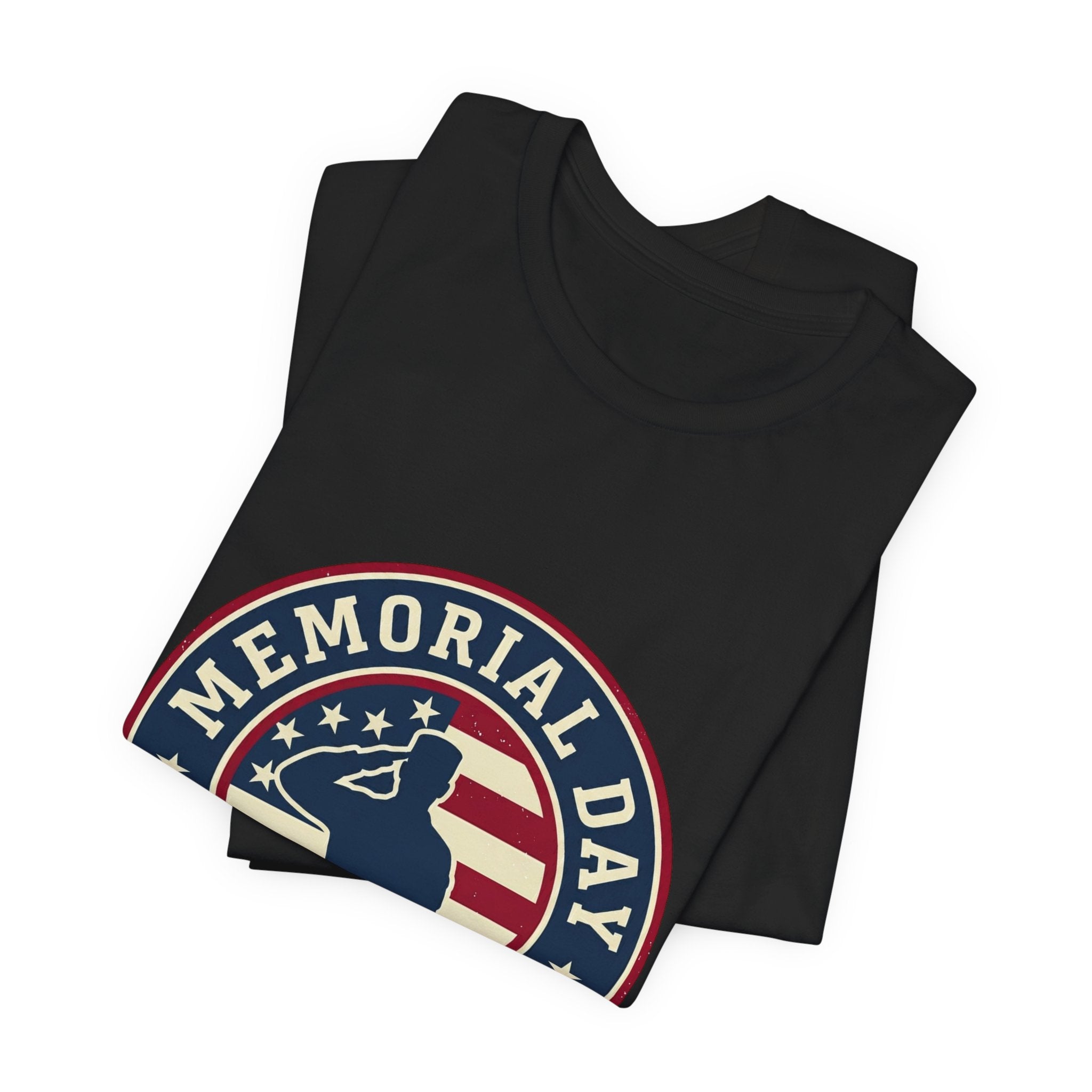 Memorial Day 1776–2026 Badge Tee | USA 250, patriotic vintage