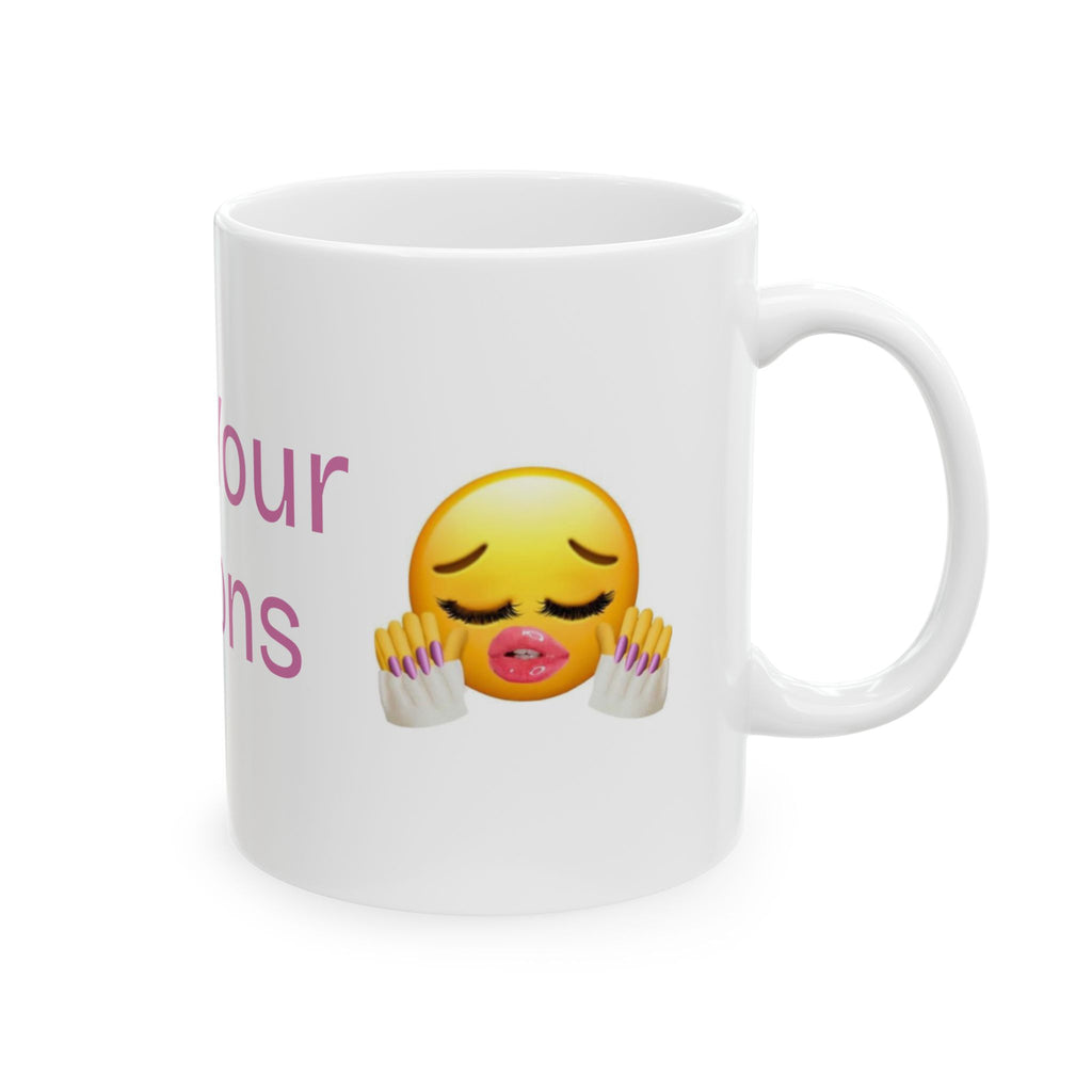 Ceramic Mug - "Expand Your Hoe-rizons" Funny Coffee Cup, Bachelorette & Gag Gift (11oz/15oz)