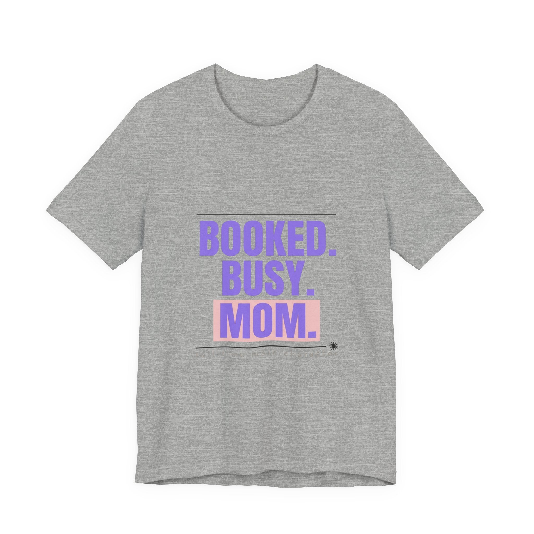 BOOKED. BUSY. MOM. Tee | minimalist mom shirt, streetwear mom