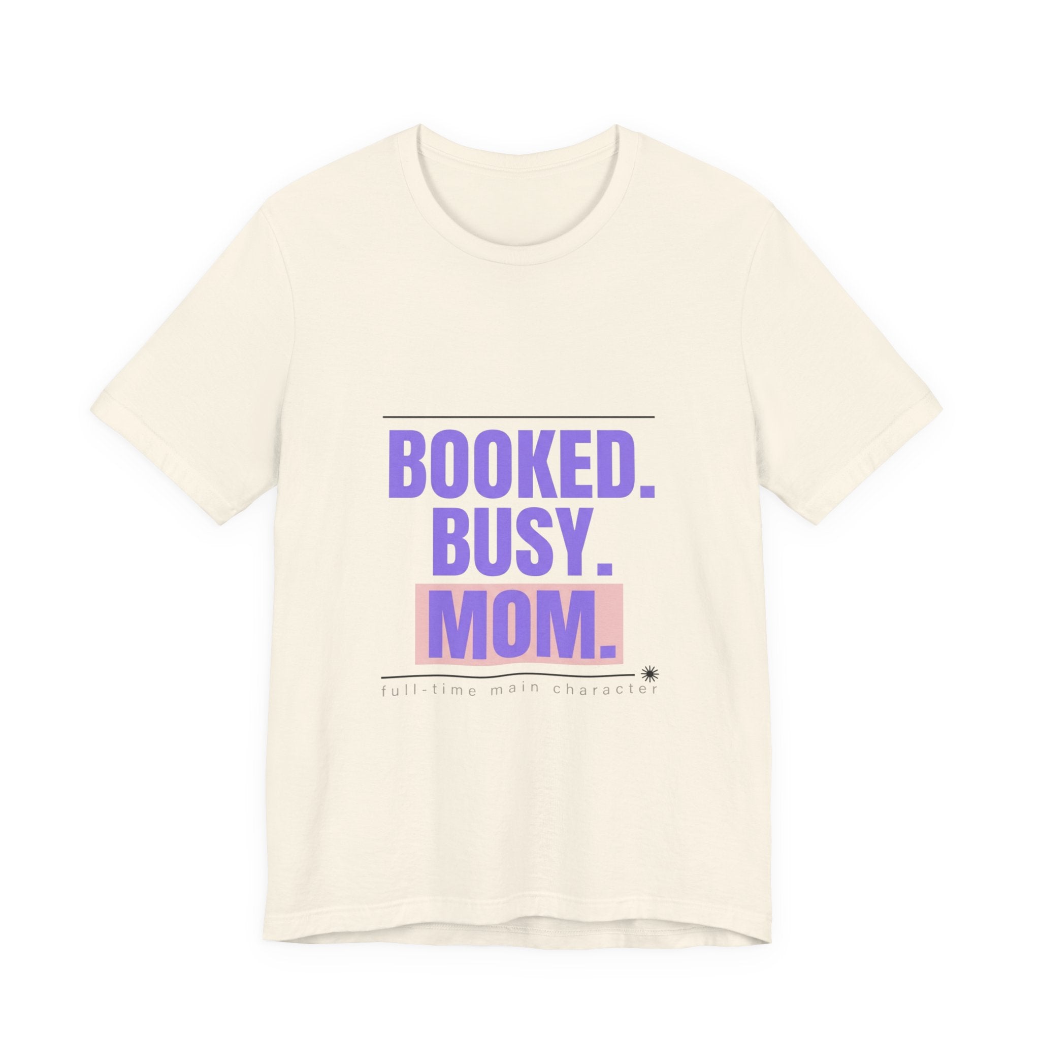 BOOKED. BUSY. MOM. Tee | minimalist mom shirt, streetwear mom