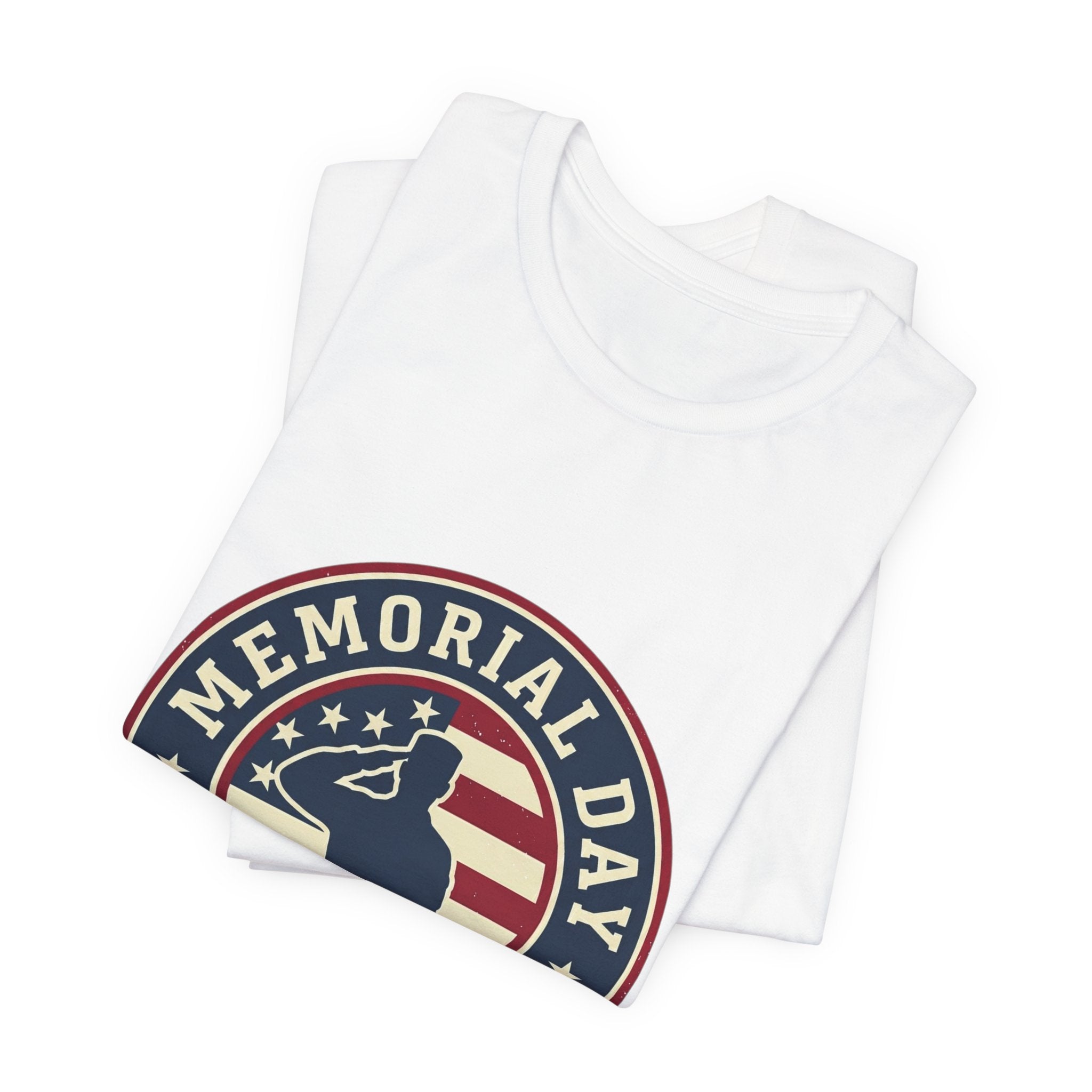 Memorial Day 1776–2026 Badge Tee | USA 250, patriotic vintage