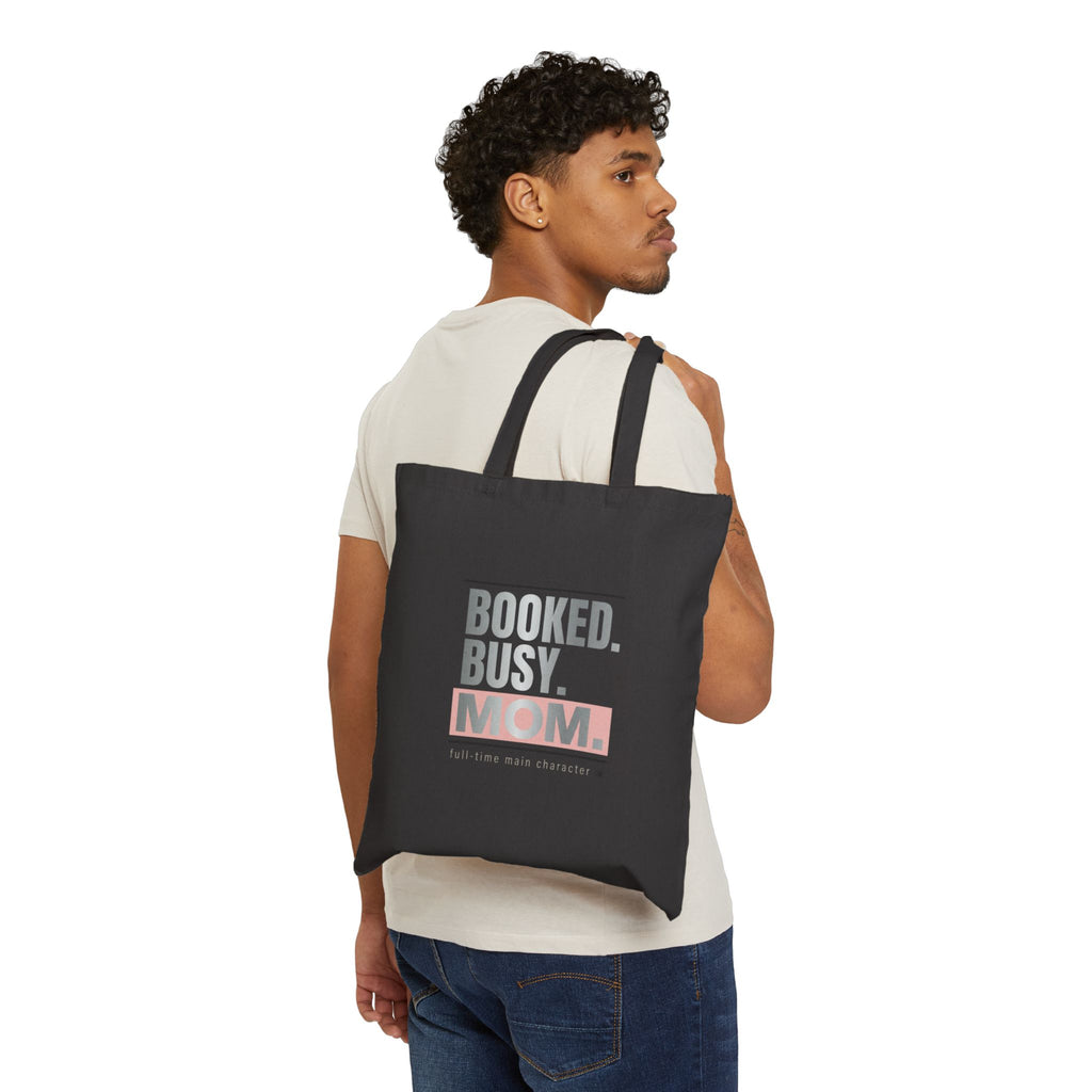 Booked. Busy. Mom. Tote | minimalist mom life, streetwear mom