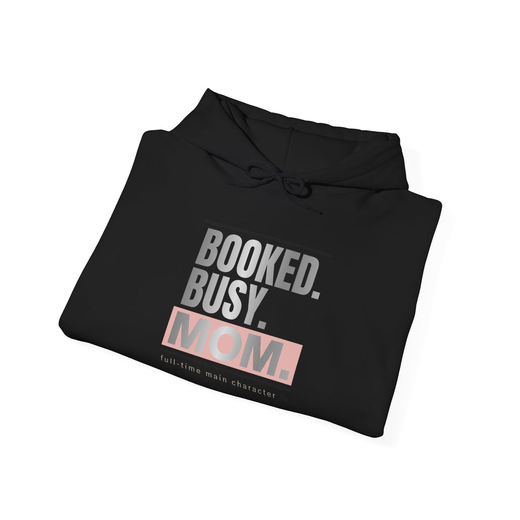 Booked. Busy. Mom. Hoodie | minimalist mom life, streetwear mom
